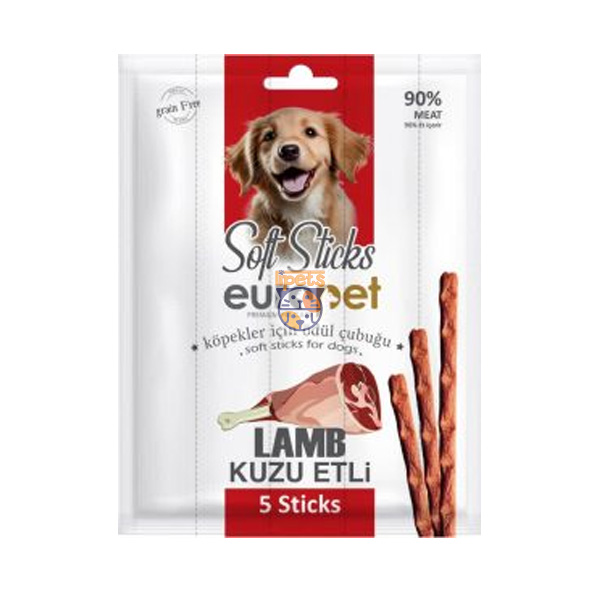 تشویقی مدادی سگ یوروپت europet طعم بره 5 عددی