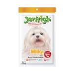 تشویقی جویدنی سگ جرهای طعم شیر (Jerhigh Milky)